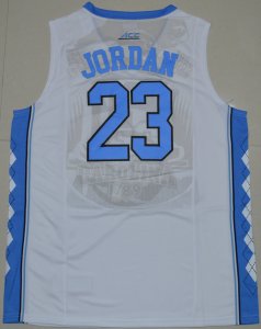 Maillot De Basket NCAA 2016 North Carolina Tar Heels Michael Jordan 23 College Basketball Blanc